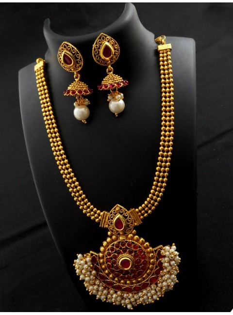 Polki Jewelry Set